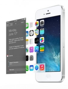 The new iOS 7 interface